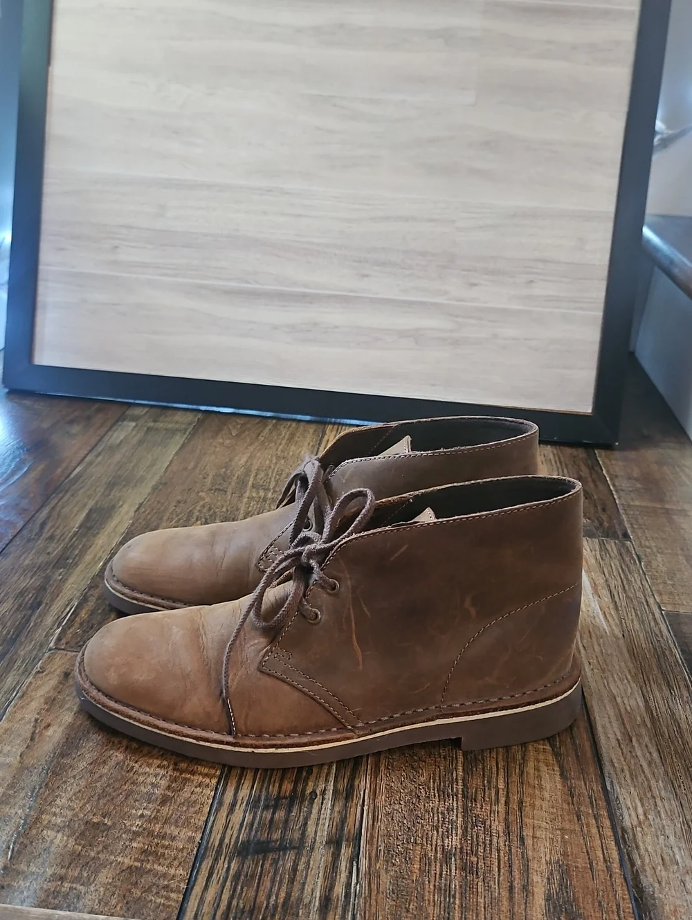 Clarks classic brown